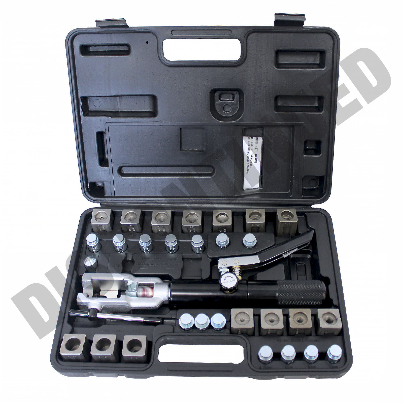 Kit d'outils de torchage hydraulique Mophorn avec kit d'outils de coupe de  tube Kit d'outils de mise à feu 8PCS Kit d'outils de vol d'adaptateur de