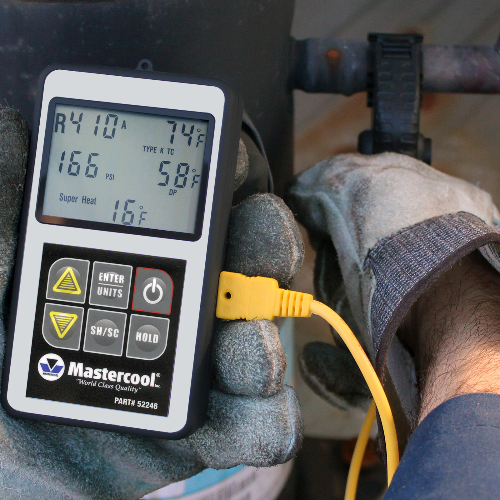 52246 Mastercool Superheat Subcool Calculator Digital A/C HVAC Refrigeration 