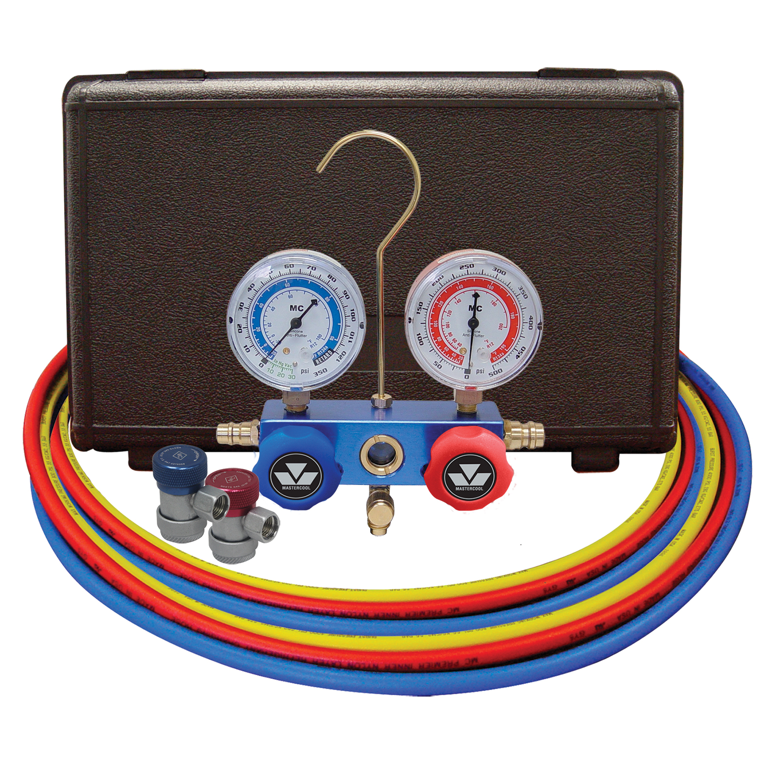  OEMTOOLS 24563 Manifold Gauge Set, r134a Manifold Gauge Set,  Herramientas de Aire Acondicionado Automotriz, Conjunto de Manómetros de  Colector Refrigerante : Automotriz