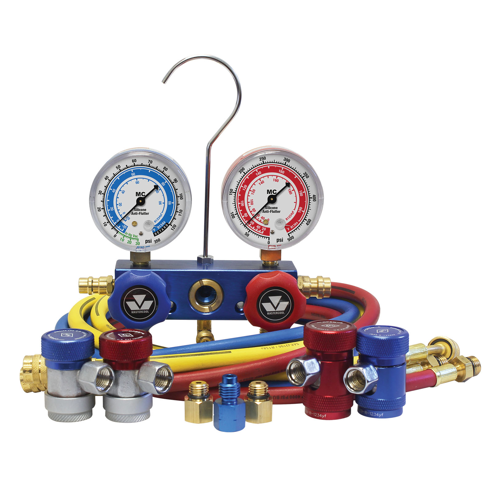 Mgaxyff Air Conditioning Refrigerant Recharge Pressure Gauge