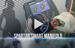Spartan Smart Manifold com tecnologia sem fio Bluetooth®