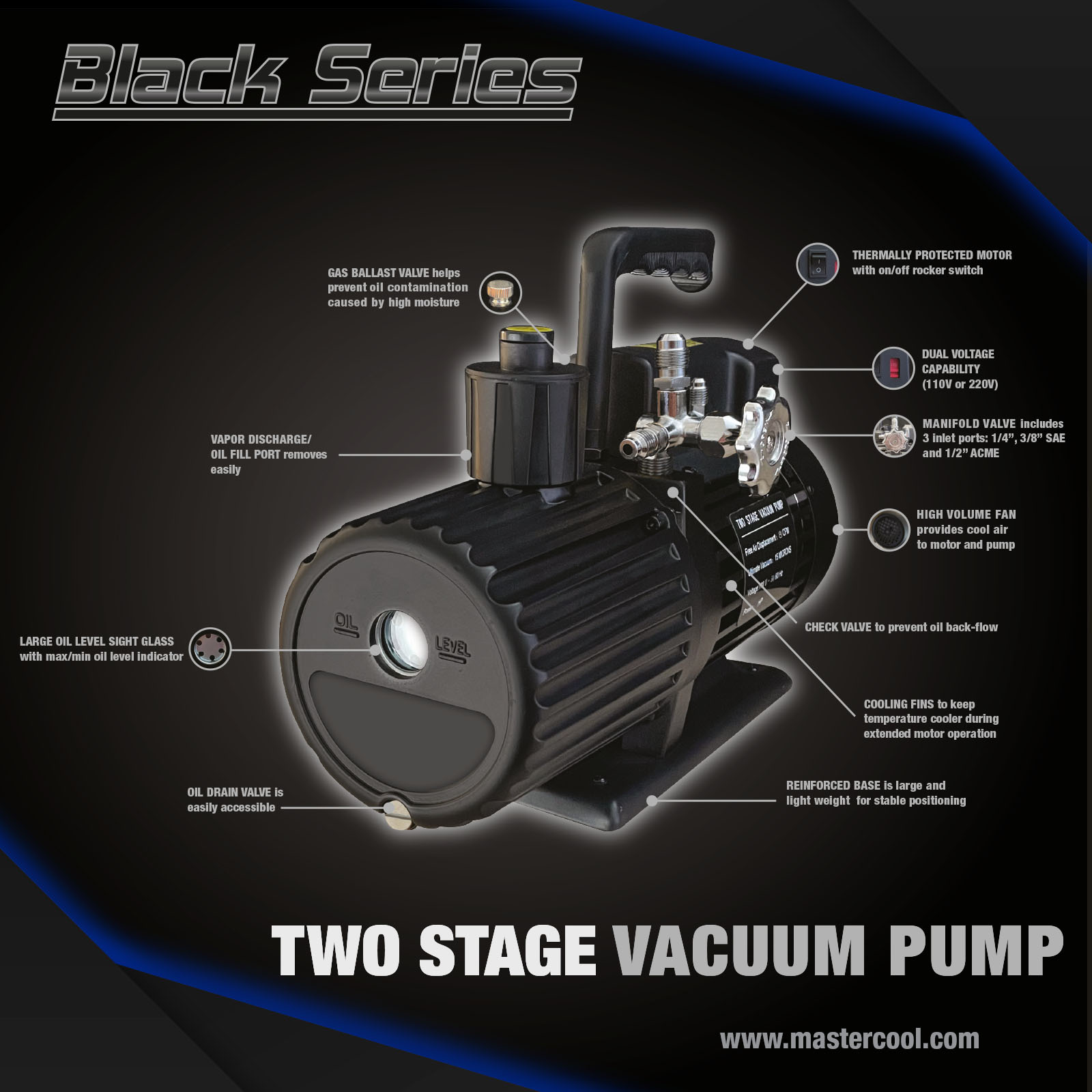 BOMBA DE VACÍO 7 CMF VALUE (V-L180SV ), MORETOCLIMA